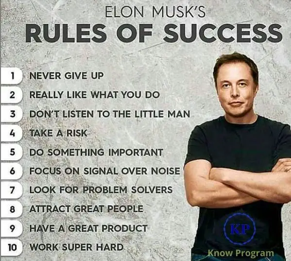 Elon Musk Motivational Quotes | Elon Musk’s rules of Success