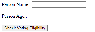 Simple HTML Form Example