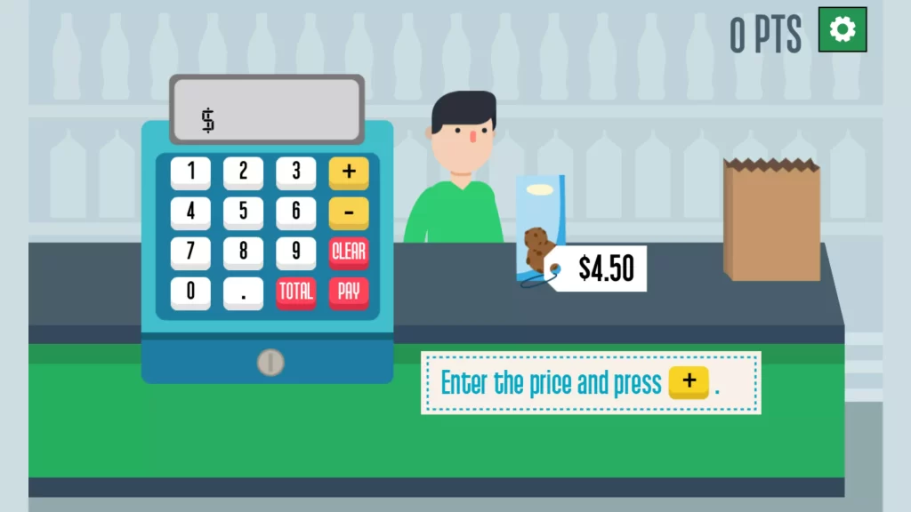Top 10+ Free Educational Games for Kids 2 Grocery Cashier